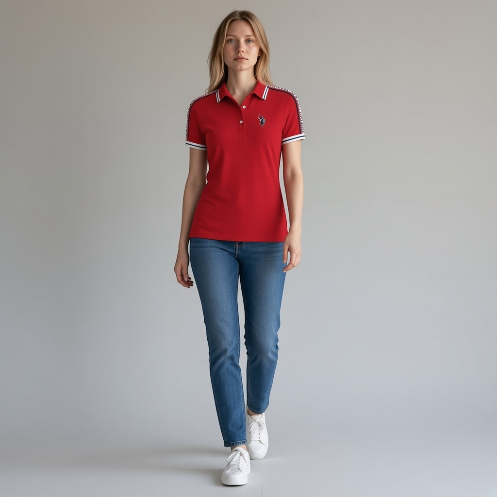 Polo Mujer Estampado