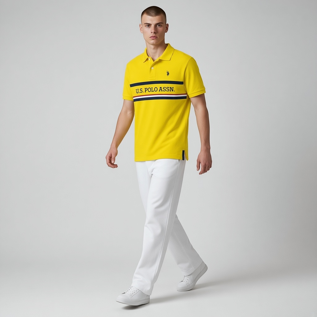 Polo Hombre Estampado