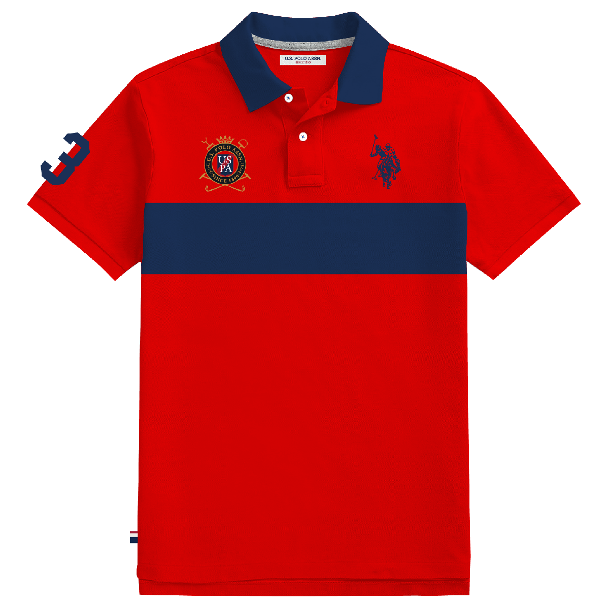 Polo Hombre Estampado Big Size