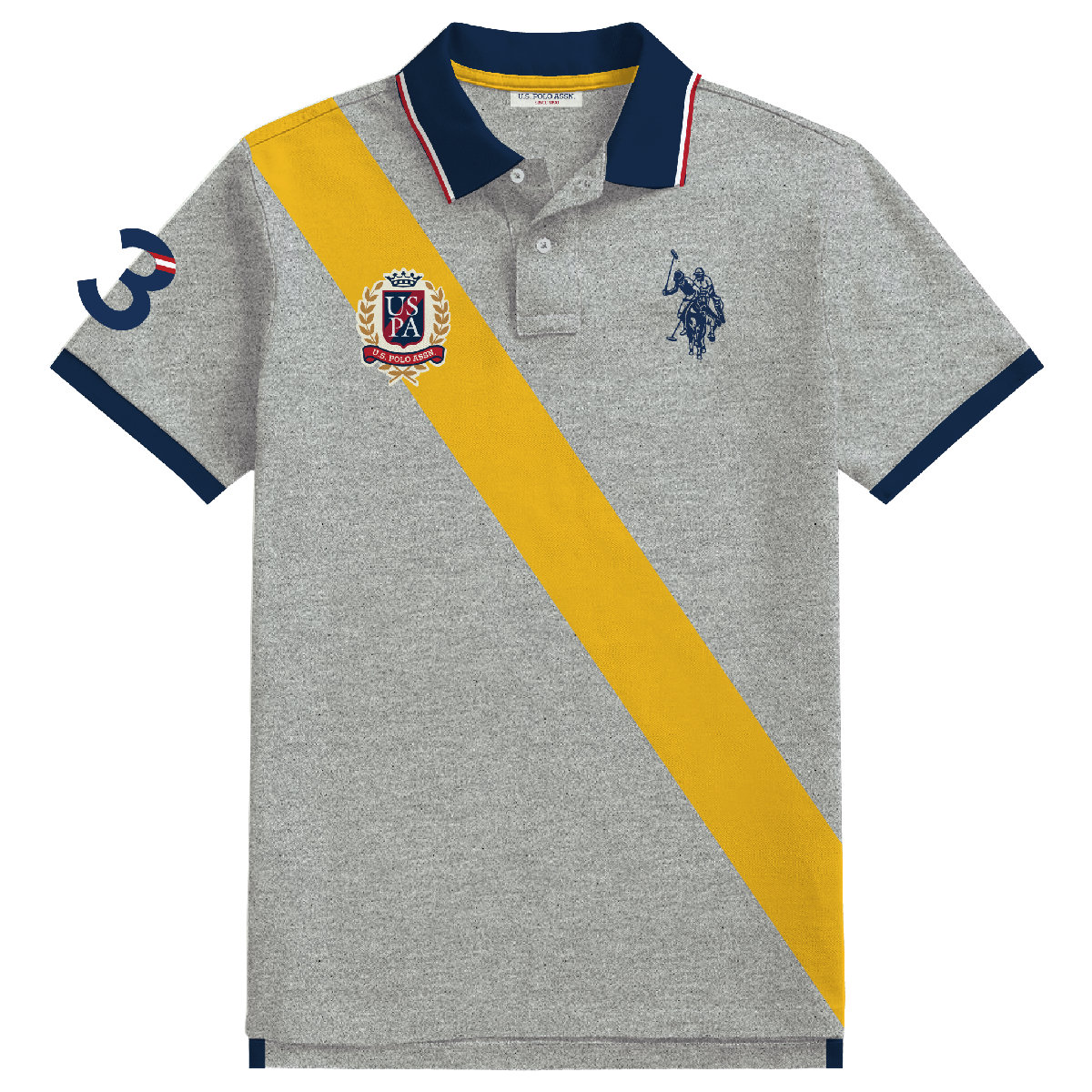 Polo Hombre Estampado Big Size