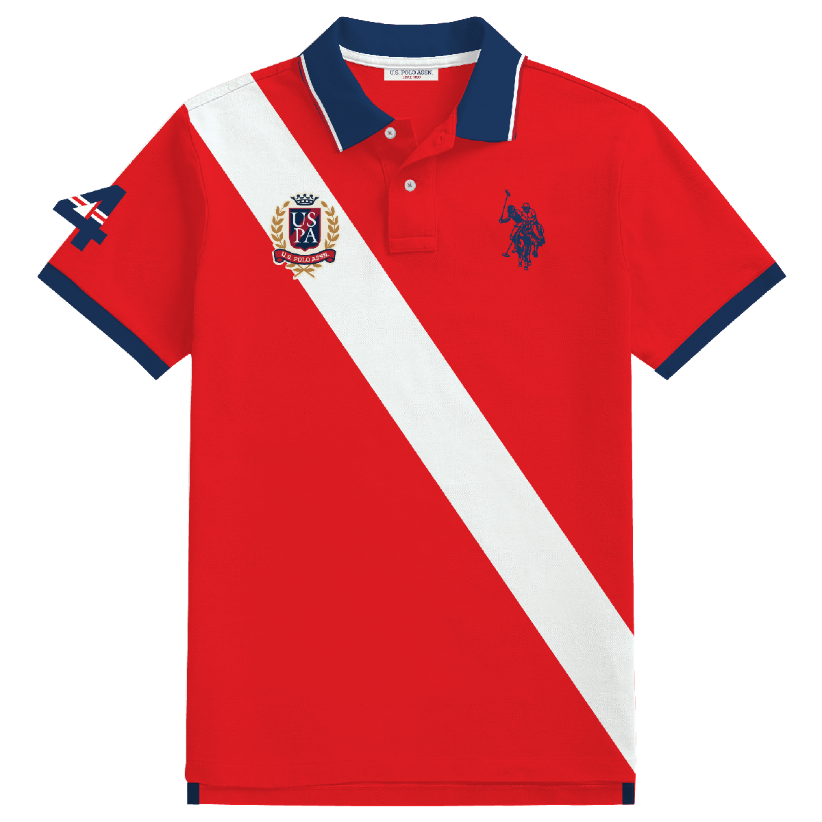 Polo Hombre Estampado Big Size