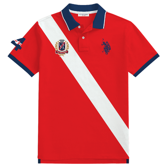 Polo Hombre Estampado Big Size