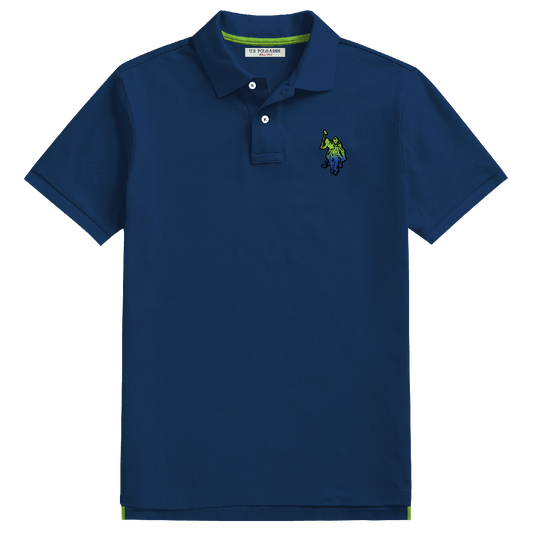 Polo Hombre Estampado Big Size