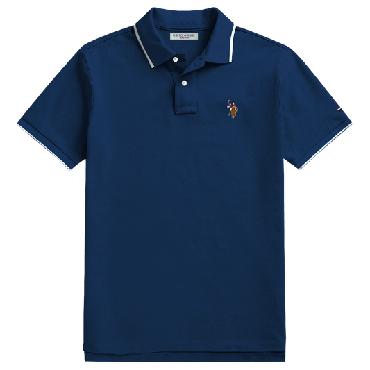 Polo Hombre Estampado Big Size