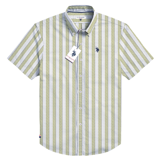 Camisa Manga Corta Hombre Estampada