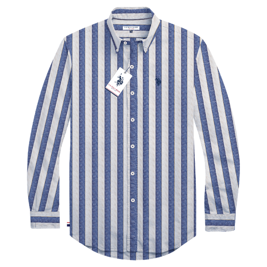 Camisa Manga Larga Hombre Estampada