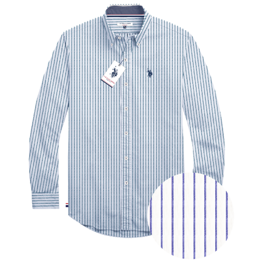 Camisa Manga Larga Hombre Estampada