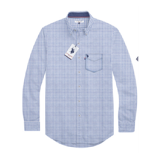 Camisa Manga Larga Hombre Estampada