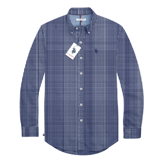 Camisa Manga Larga Hombre Estampada