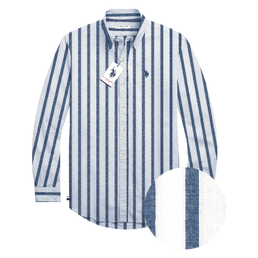 Camisa Manga Larga Hombre Estampada