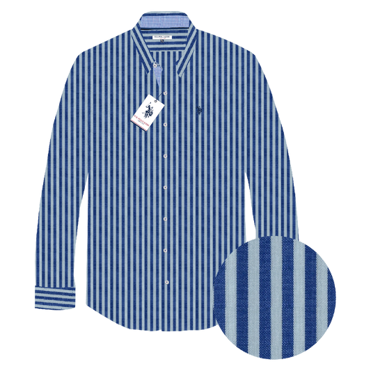 Camisa Manga Larga Hombre Estampada