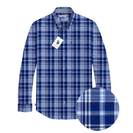 Camisa Manga Larga Hombre Estampada
