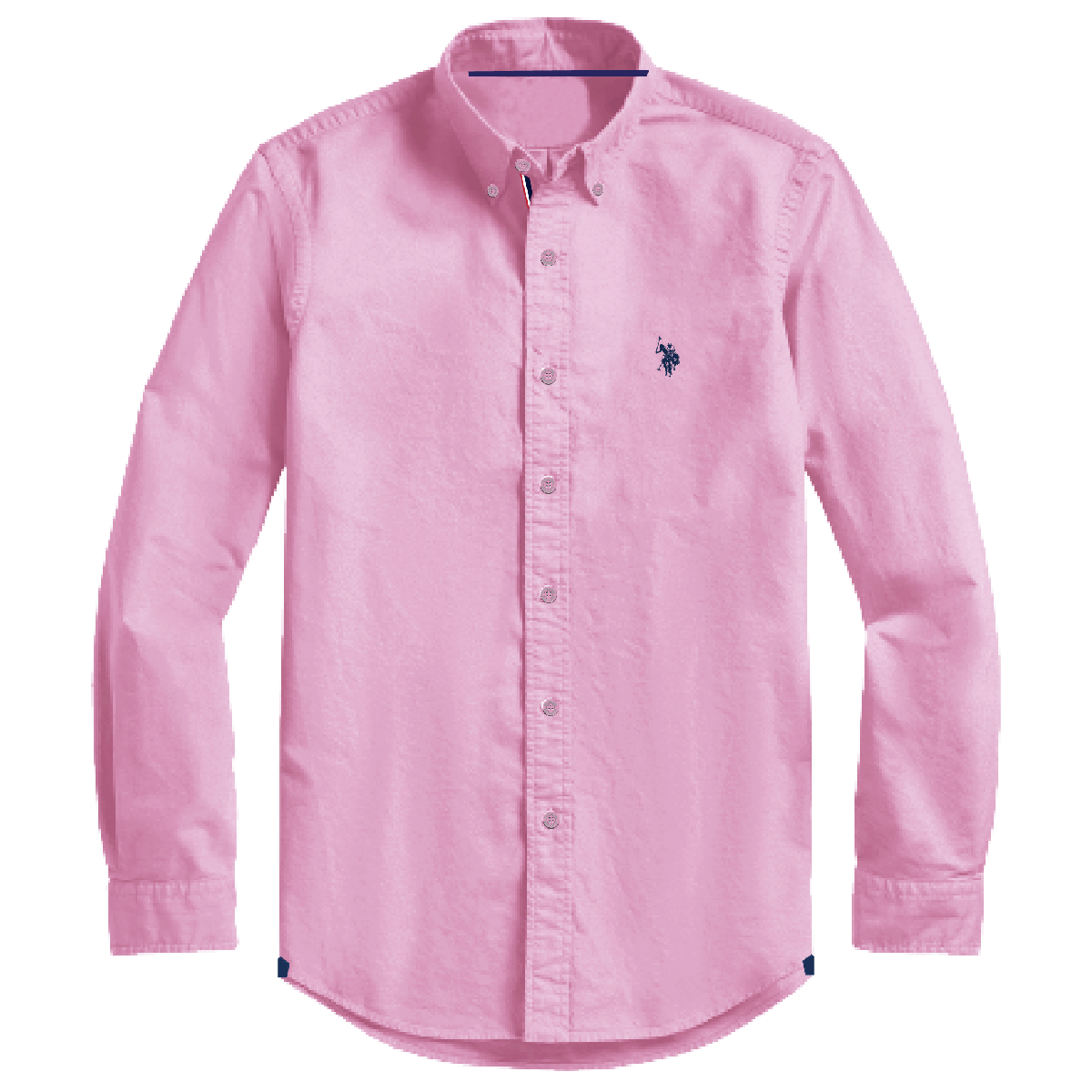 Camisa Manga Larga Hombre Unicolor