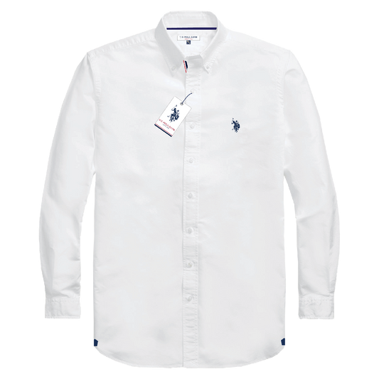 Camisa Manga Larga Hombre Unicolor