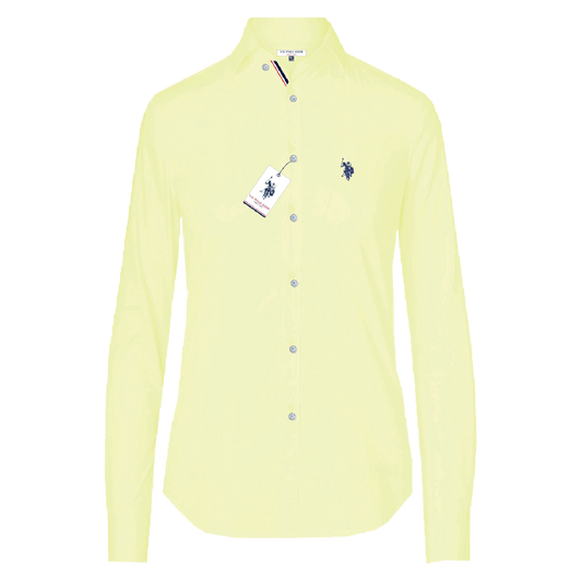 Camisa Manga Larga Mujer Unicolor