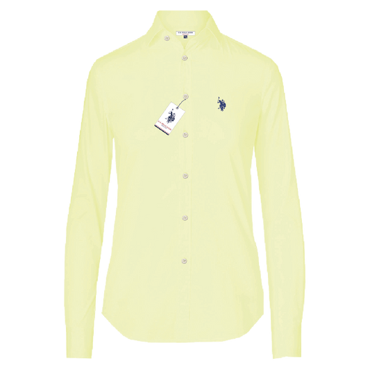 Camisa Manga Larga Mujer Unicolor