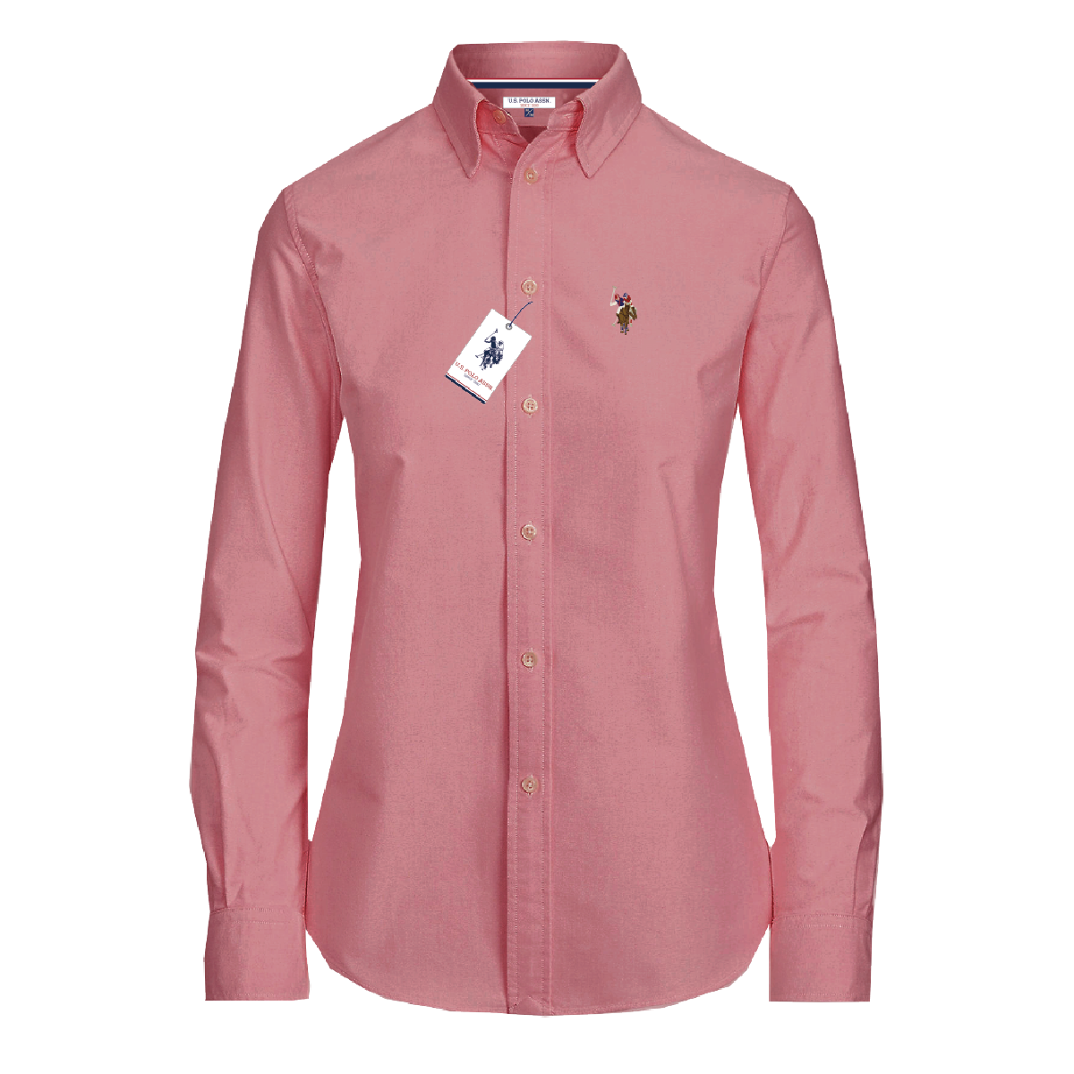 Camisa Manga Larga Mujer Unicolor