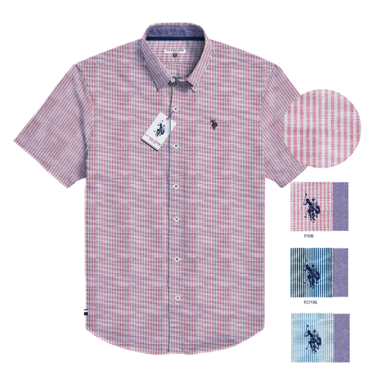 Camisa Manga Corta Hombre Estampada