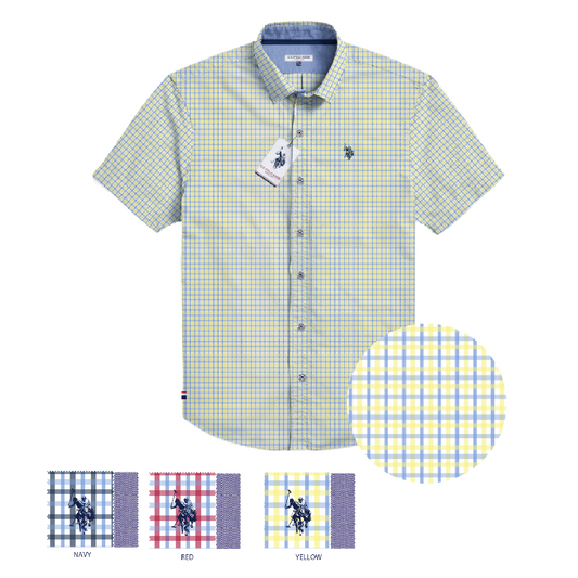 Camisa Manga Corta Hombre Estampada