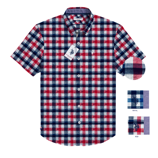 Camisa Manga Corta Hombre Estampada