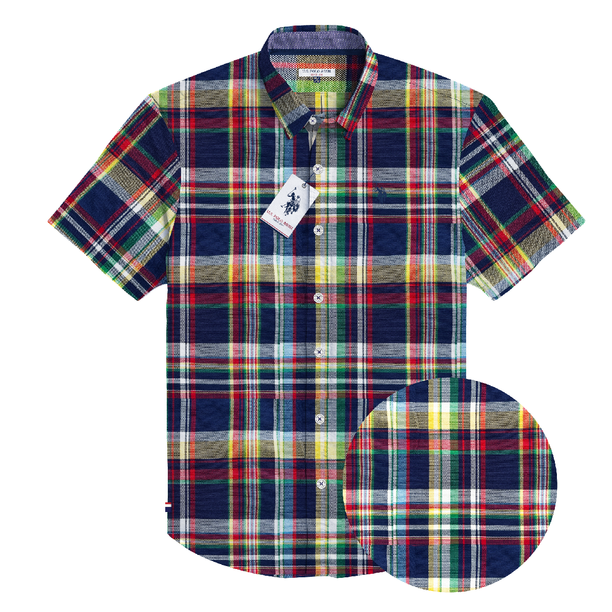 Camisa Manga Corta Hombre Estampada