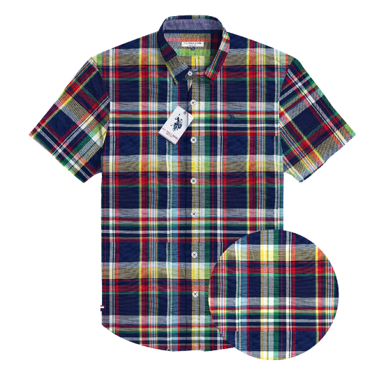 Camisa Manga Corta Hombre Estampada