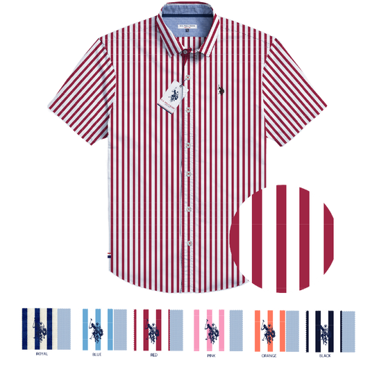 Camisa Manga Corta Hombre Estampada