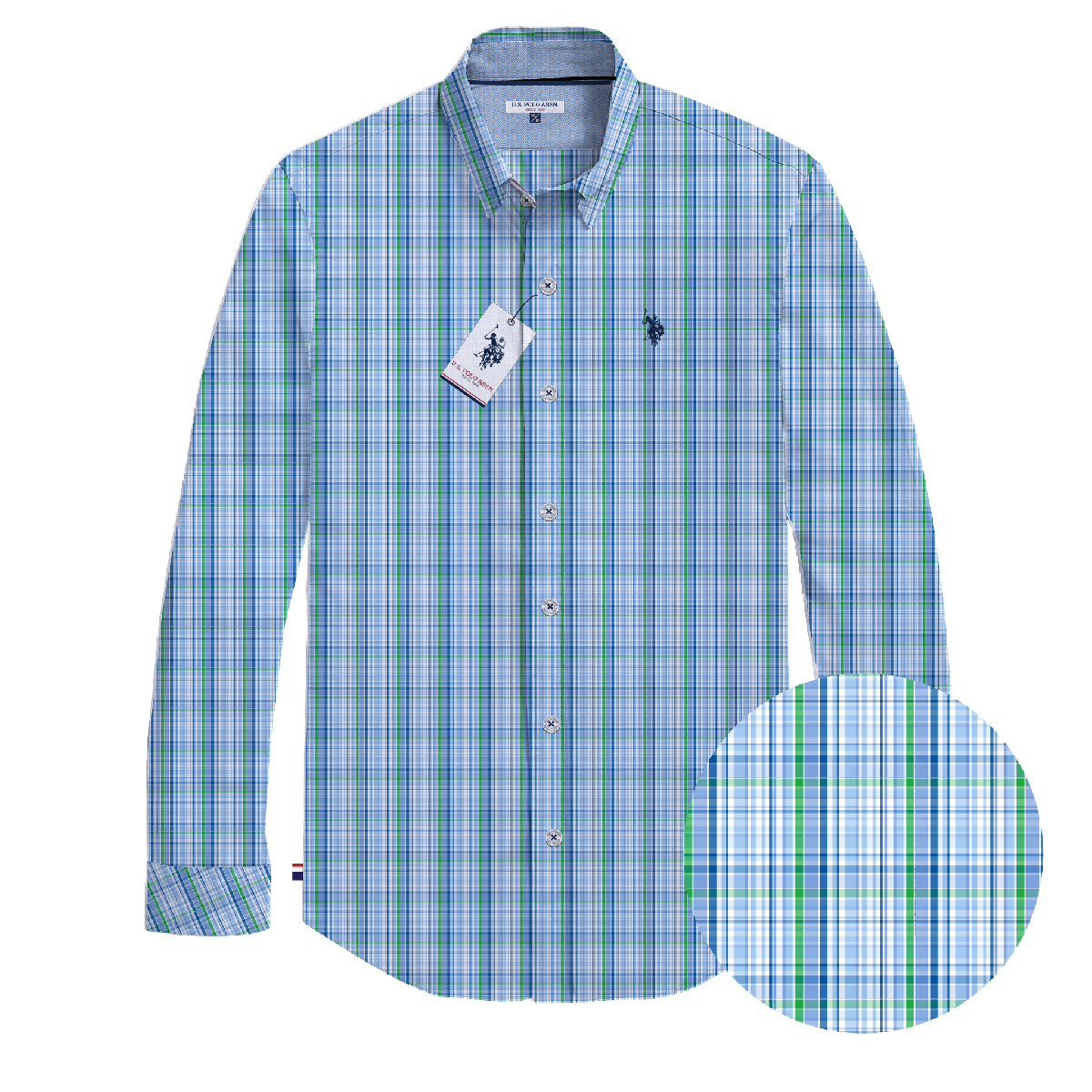 Camisa Manga Larga Hombre Estampada