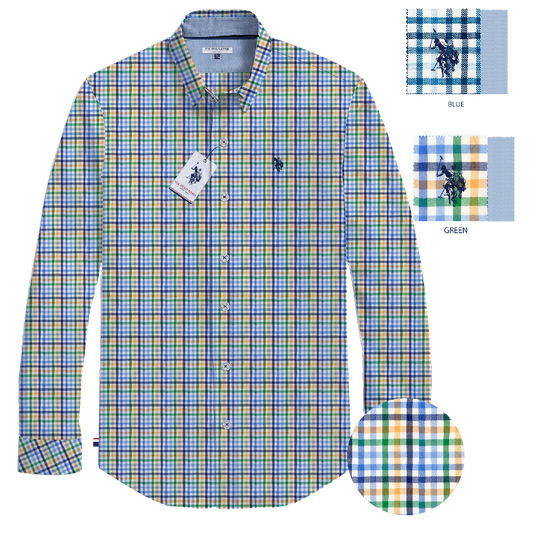 Camisa Manga Larga Hombre Estampada