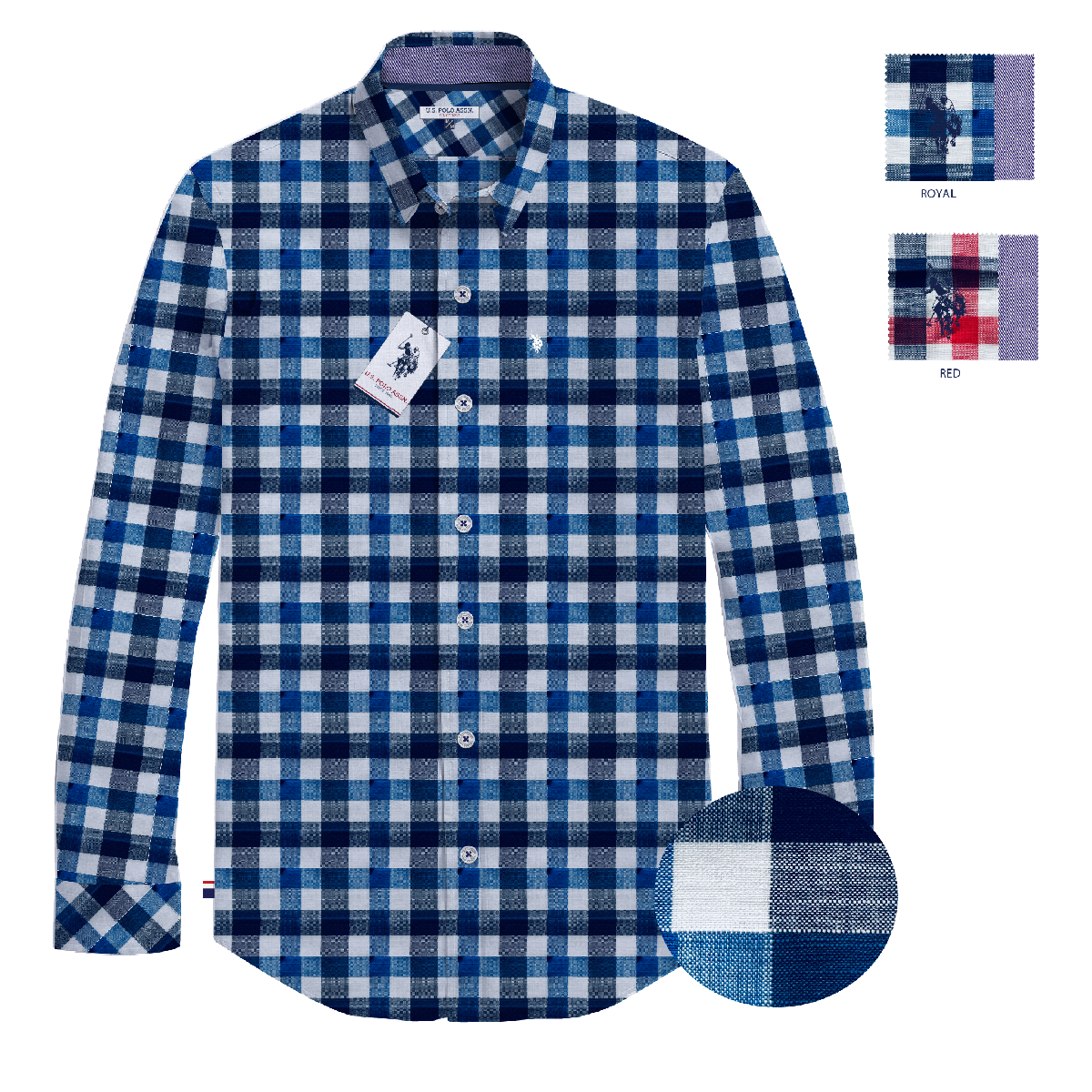 Camisa Manga Larga Hombre Estampada