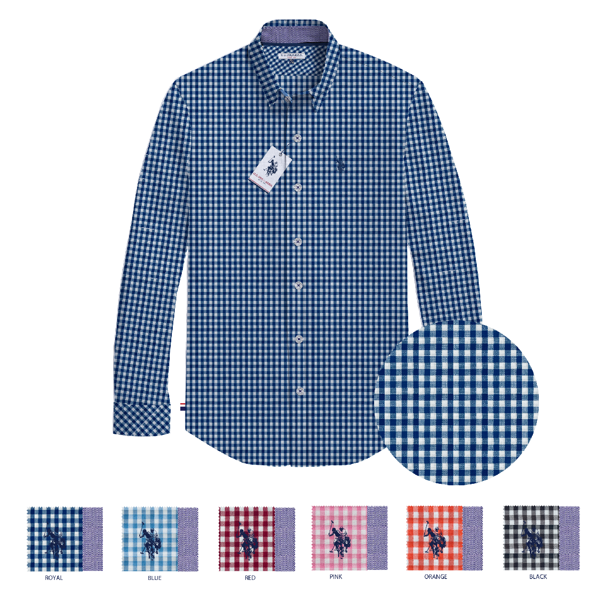 Camisa Manga Larga Hombre Estampada
