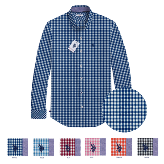 Camisa Manga Larga Hombre Estampada