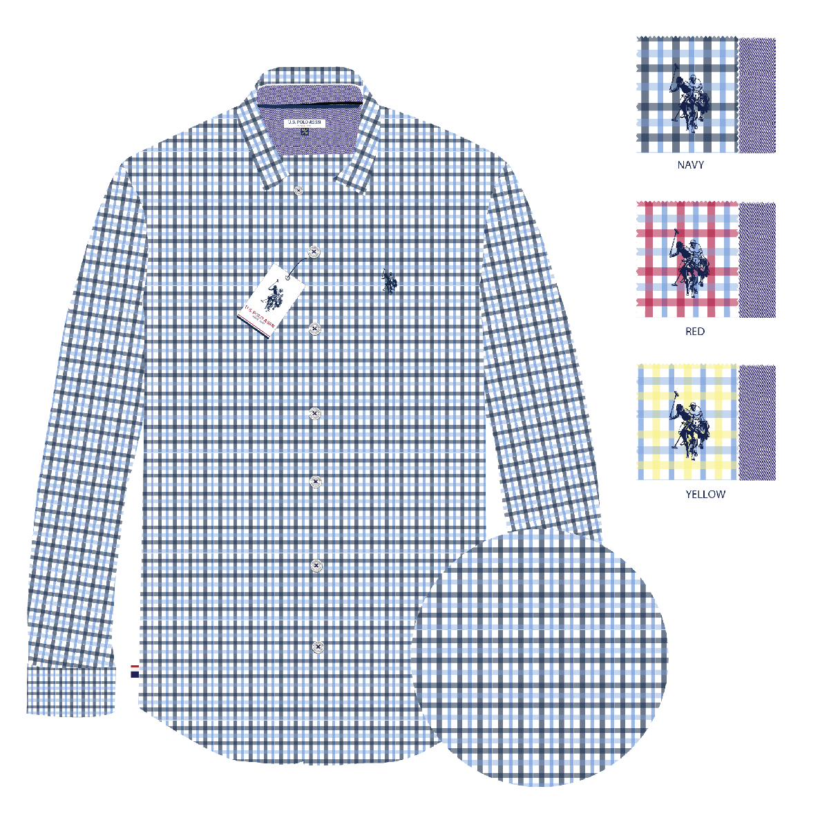 Camisa Manga Larga Hombre Estampada