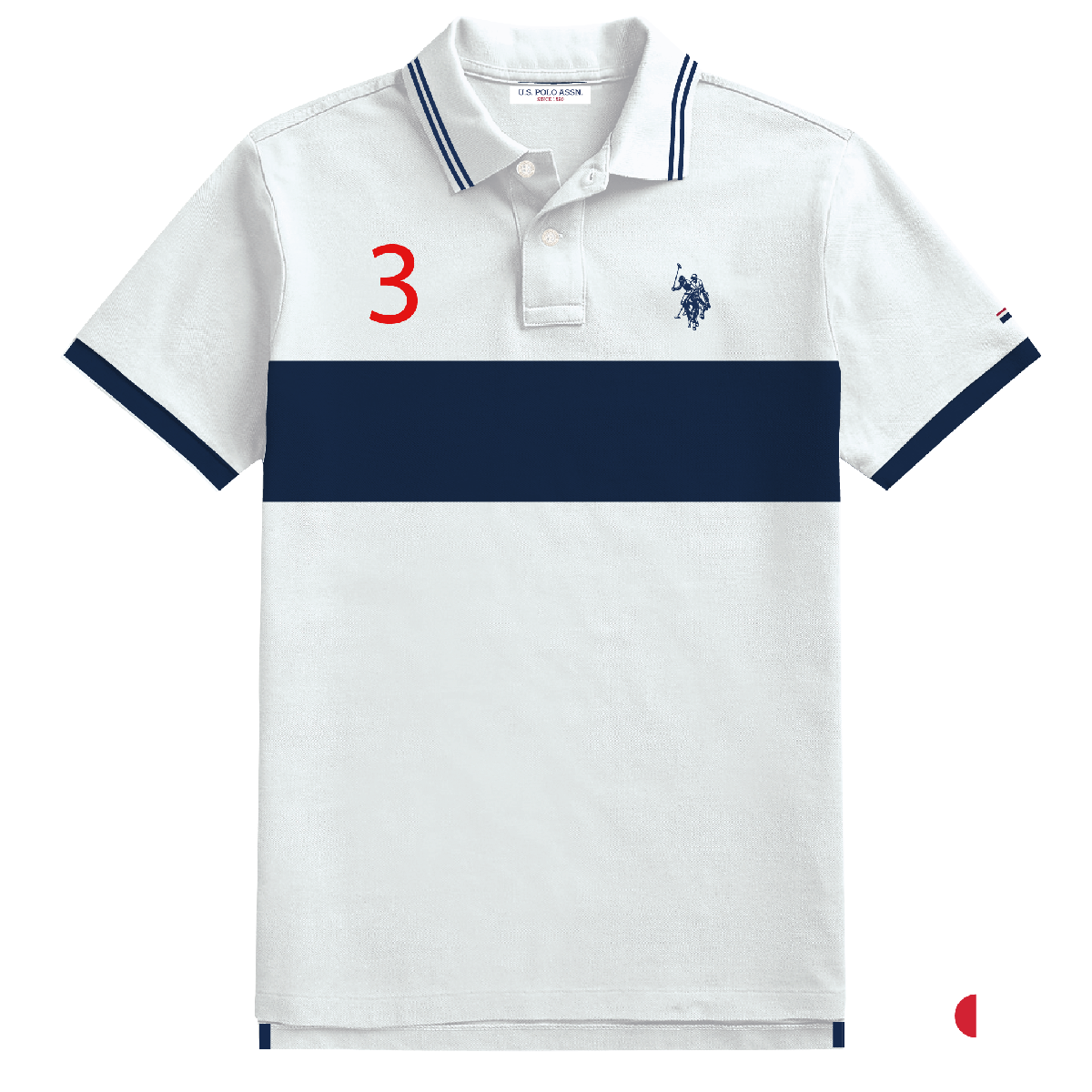 Polo Hombre Estampado Big Size