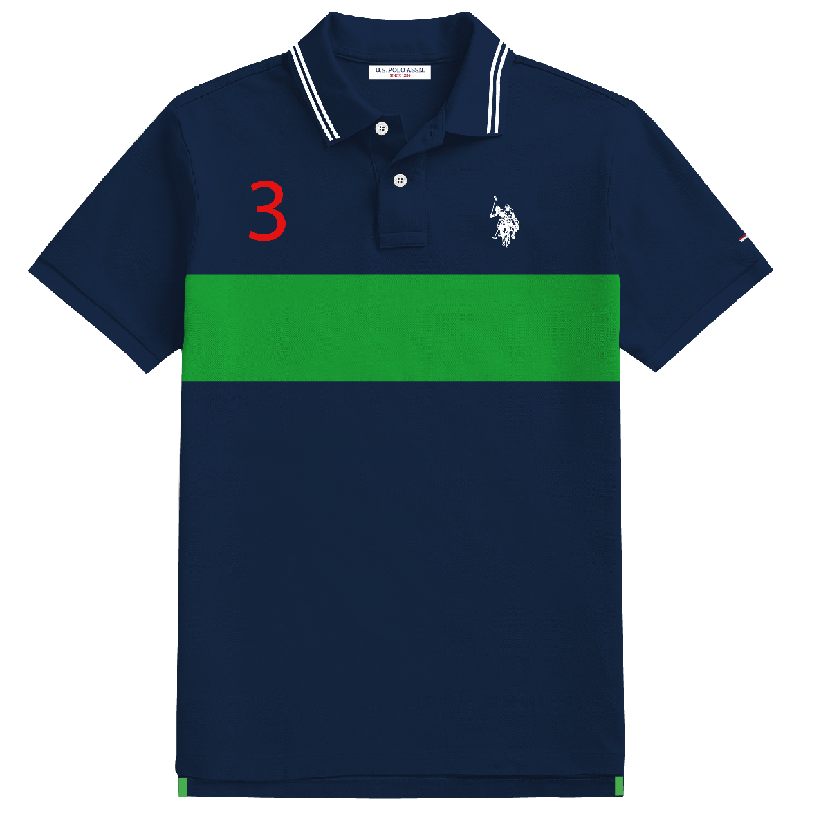 Polo Hombre Estampado Big Size