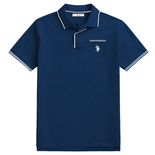 Polo Hombre Estampado Big Size