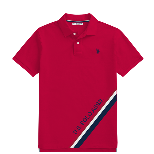Polo Hombre Estampado Big Size