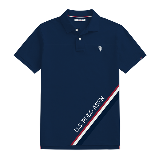 Polo Hombre Estampado Big Size