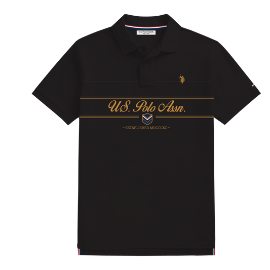 Polo Hombre Estampado Big Size