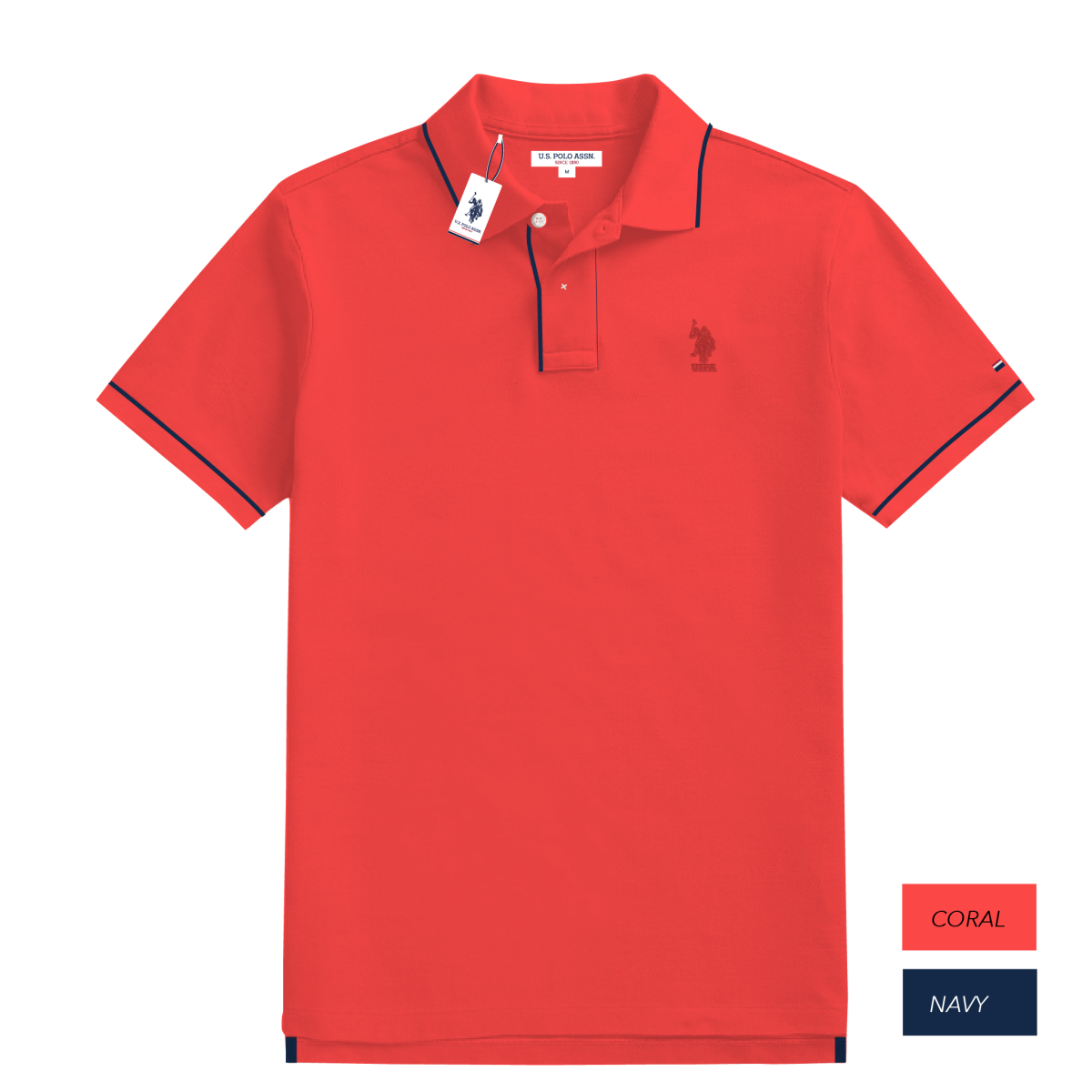 Polo Hombre Estampado Big Size