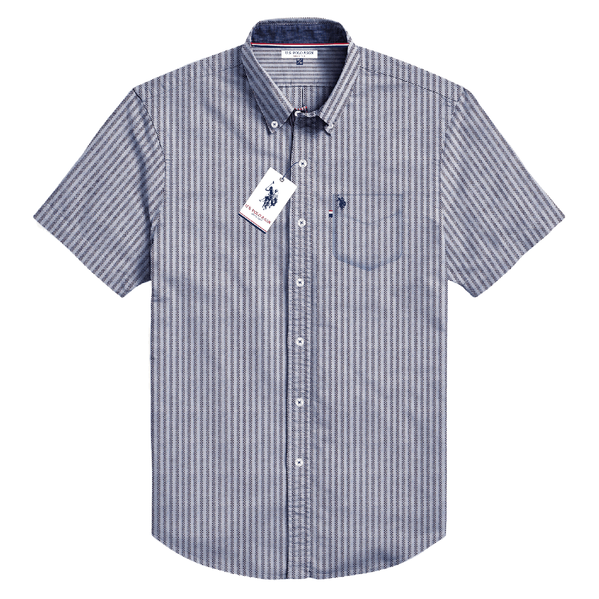 Camisa Manga Corta Hombre Estampada www.treshop.com.co