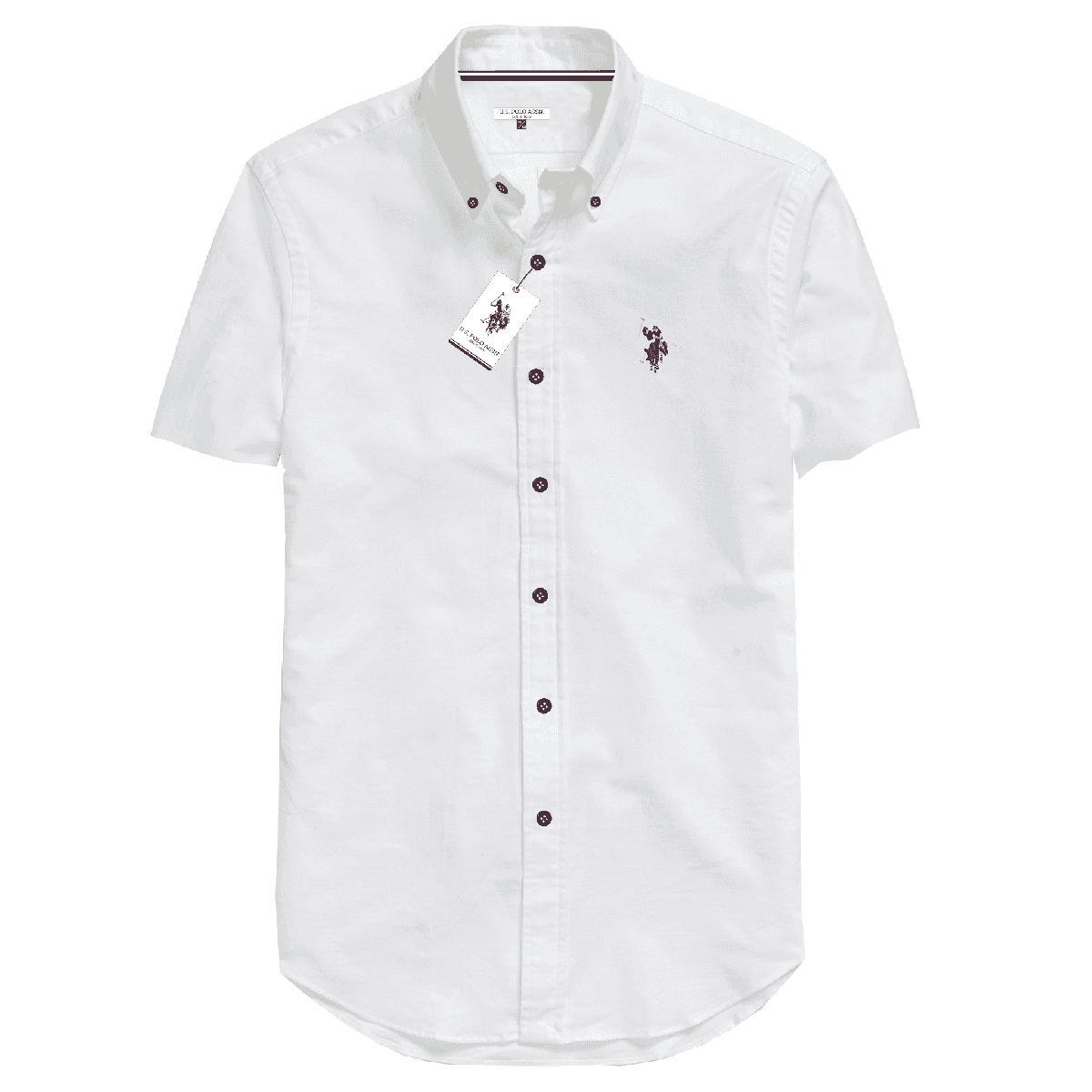 Camisa Manga Corta Hombre Unicolor www.treshop.com.co
