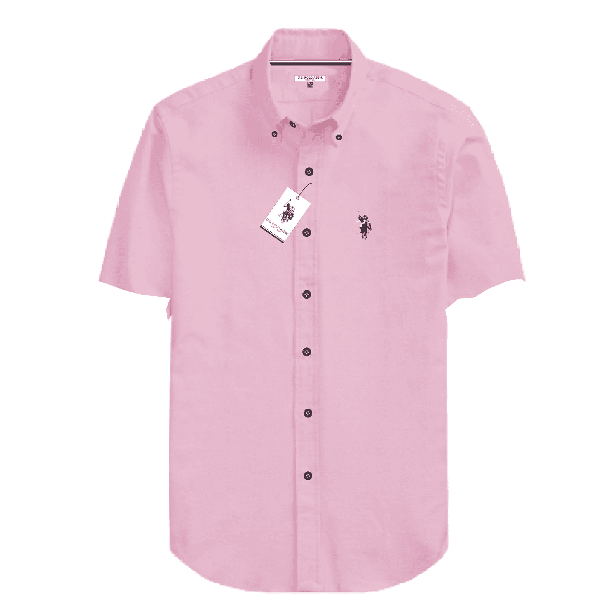 Camisa Manga Corta Hombre Unicolor www.treshop.com.co