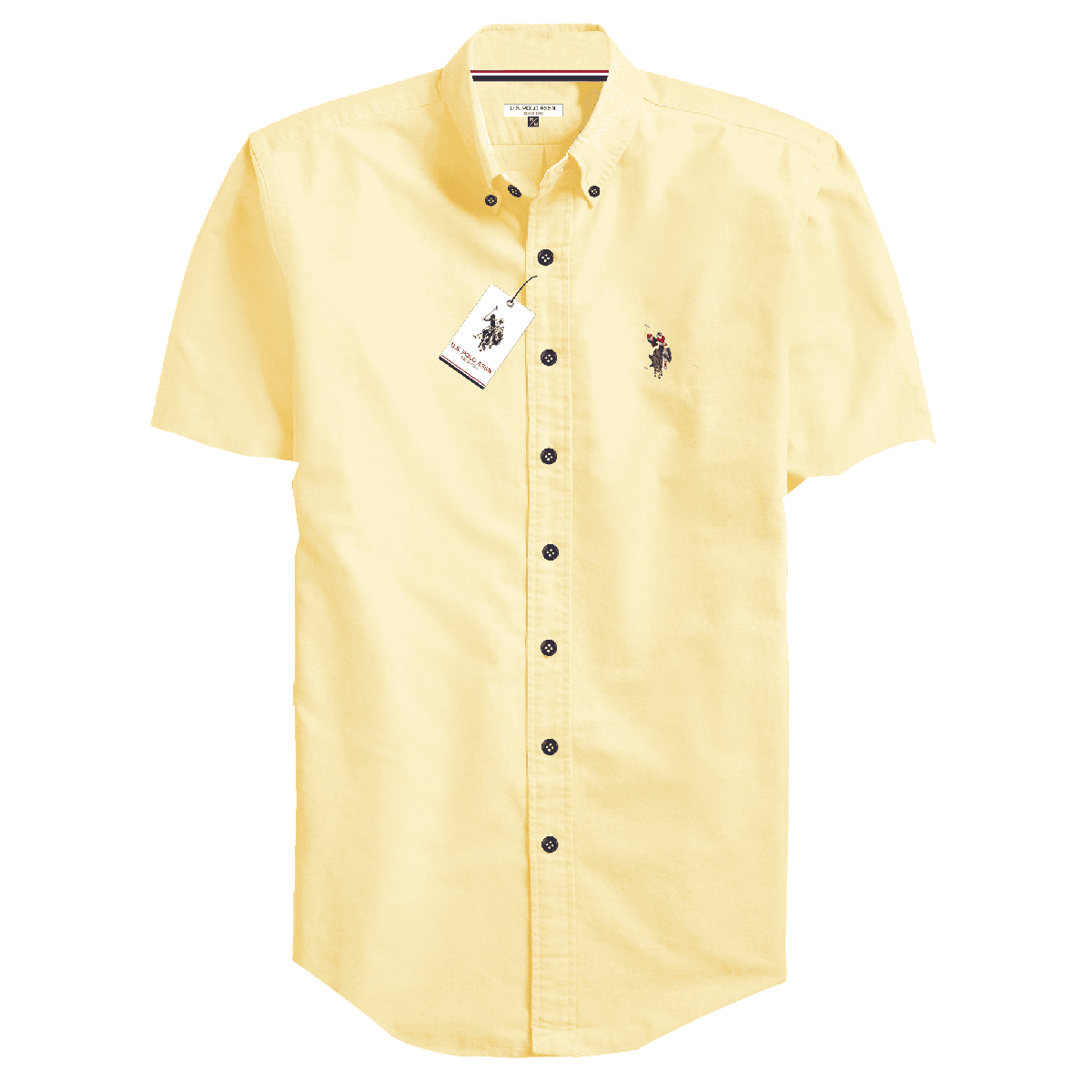Camisa Manga Corta Hombre Unicolor www.treshop.com.co