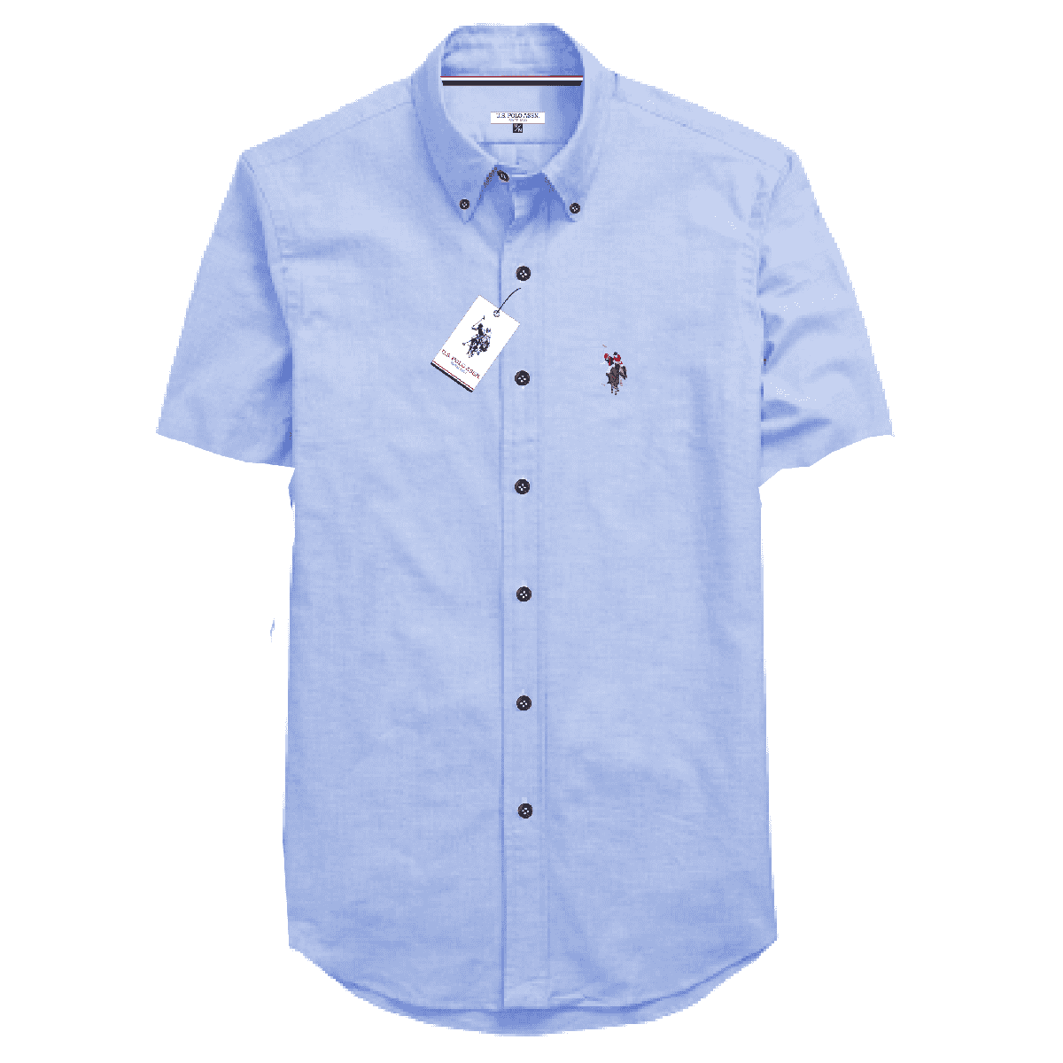 Camisa Manga Corta Hombre Unicolor www.treshop.com.co