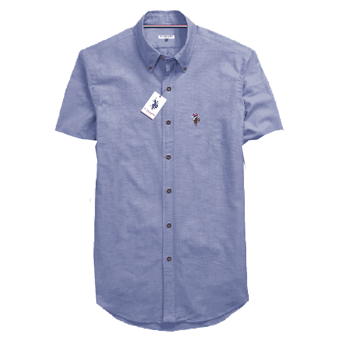 Camisa Manga Corta Hombre Unicolor www.treshop.com.co