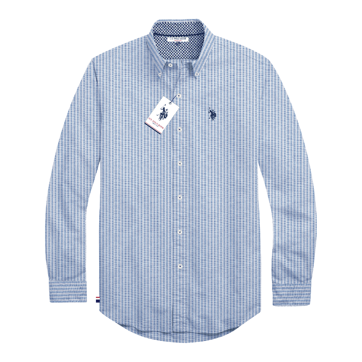 Camisa Manga Larga Hombre Estampada www.treshop.com.co
