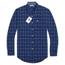 Camisa Manga Larga Hombre Estampada www.treshop.com.co