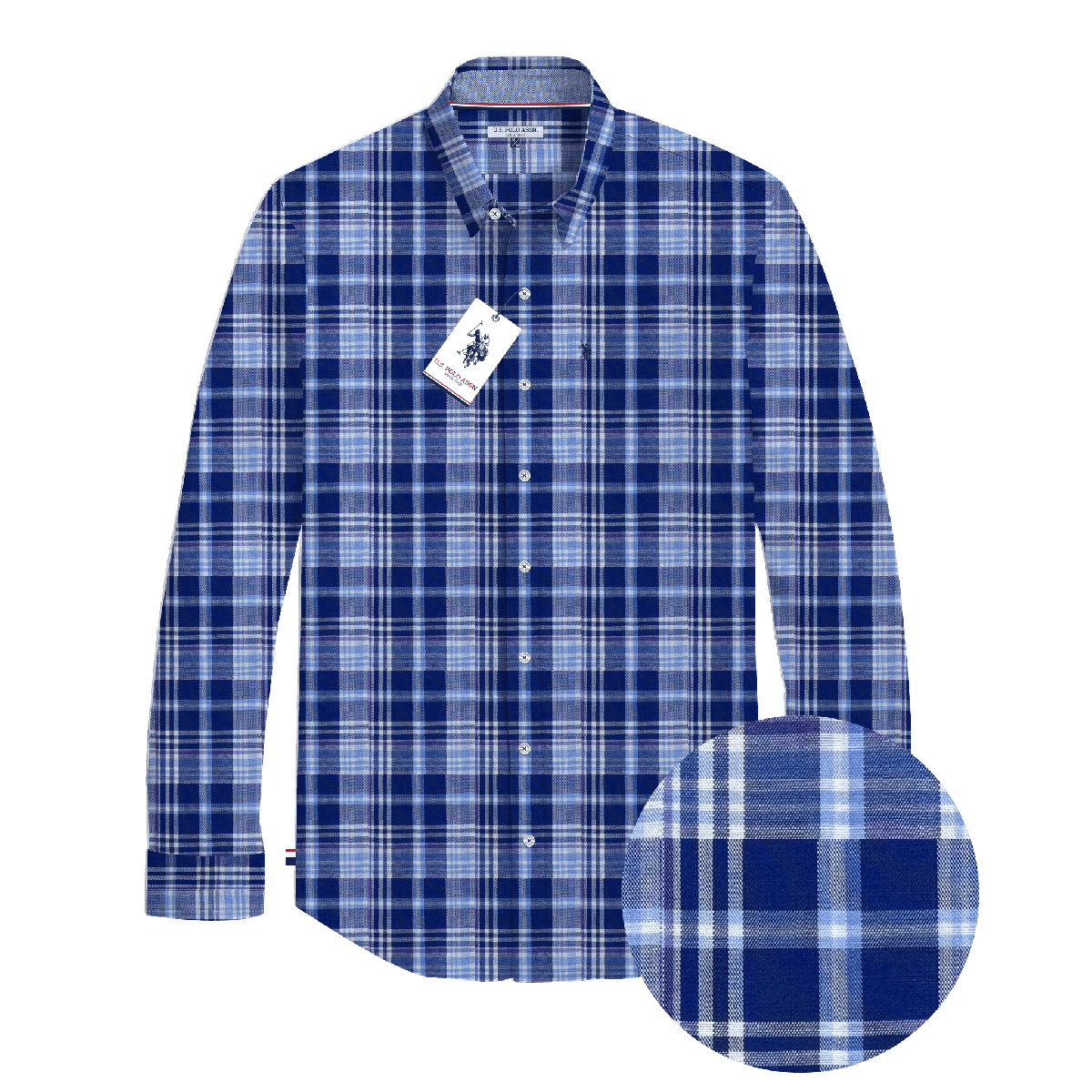 Camisa Manga Larga Hombre Estampada www.treshop.com.co