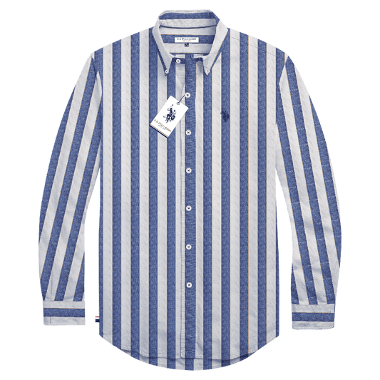 Camisa Manga Larga Hombre Estampada www.treshop.com.co